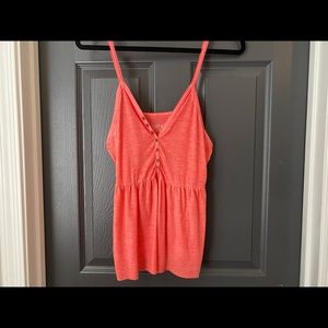 Coral summer tank